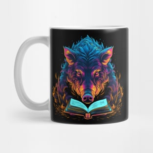 Wild Boar Reads Book Mug